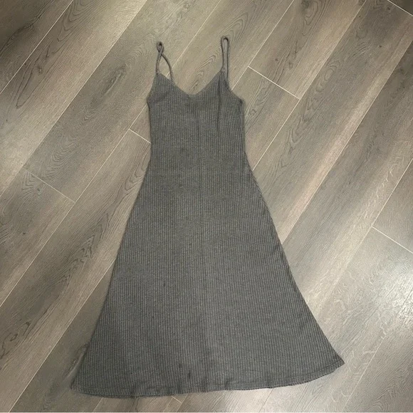 reformation grey dress Reformation